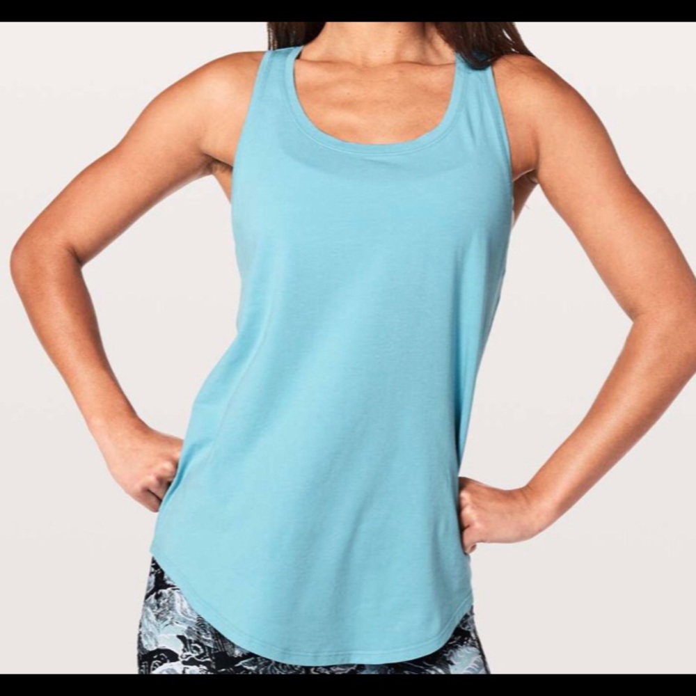 Light Blue lululemon Love Pleated Tank